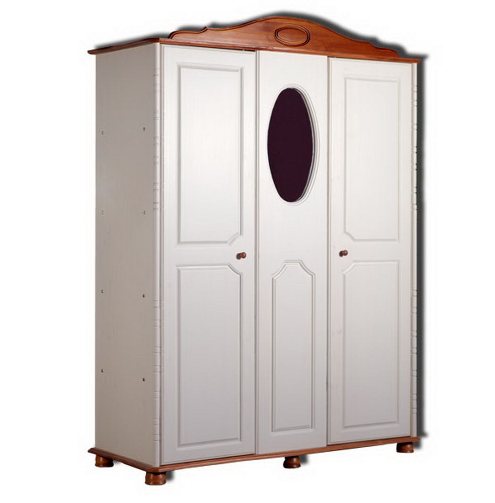 Шкаф 3 створчатый с зеркалом Айно