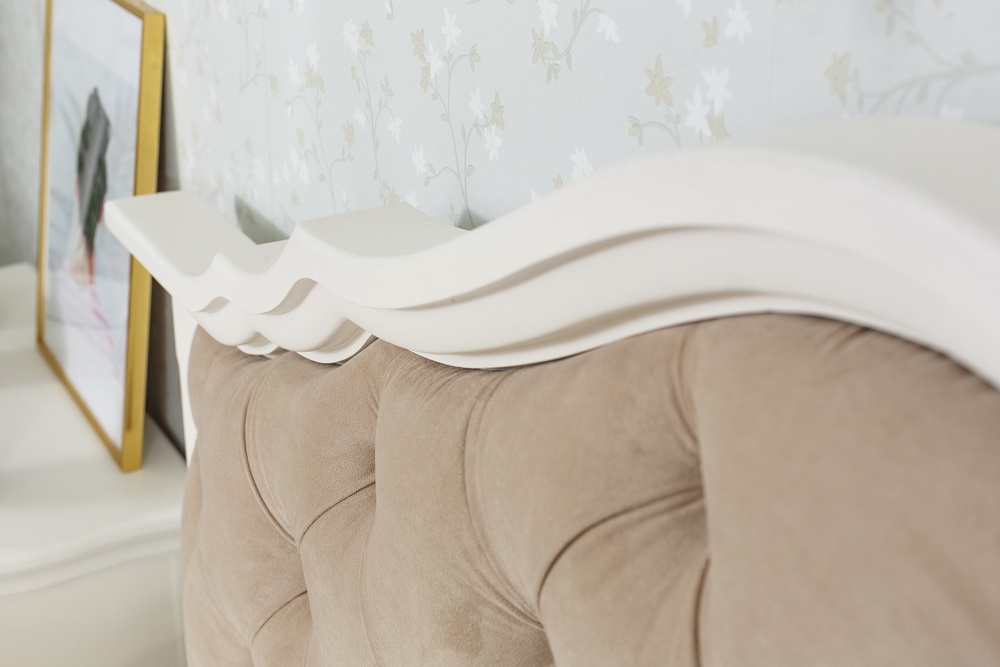 Кровать Айно №18 с мягким изголовьем 1800х2000