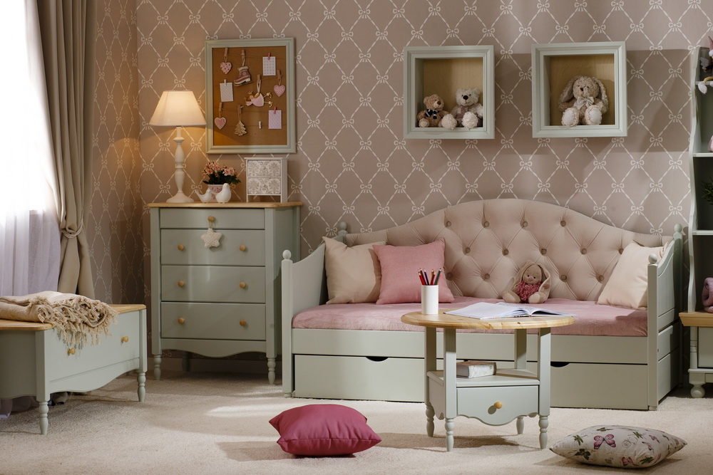 Тахта Айно №8 с мягким изголовьем с ящиками 800х1600