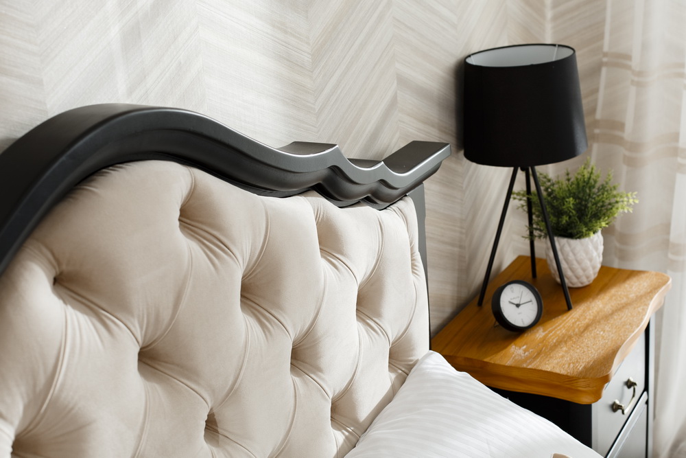 Кровать Айно №18 с мягким изголовьем 1600х2000