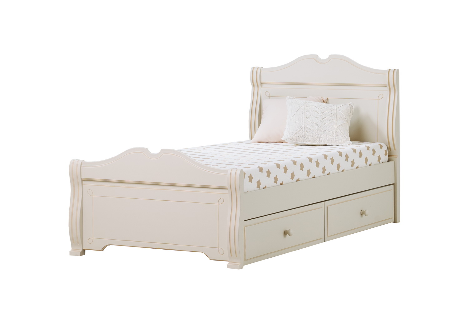 Кровать 2 ящика односпальная Бетти №28 900х2000