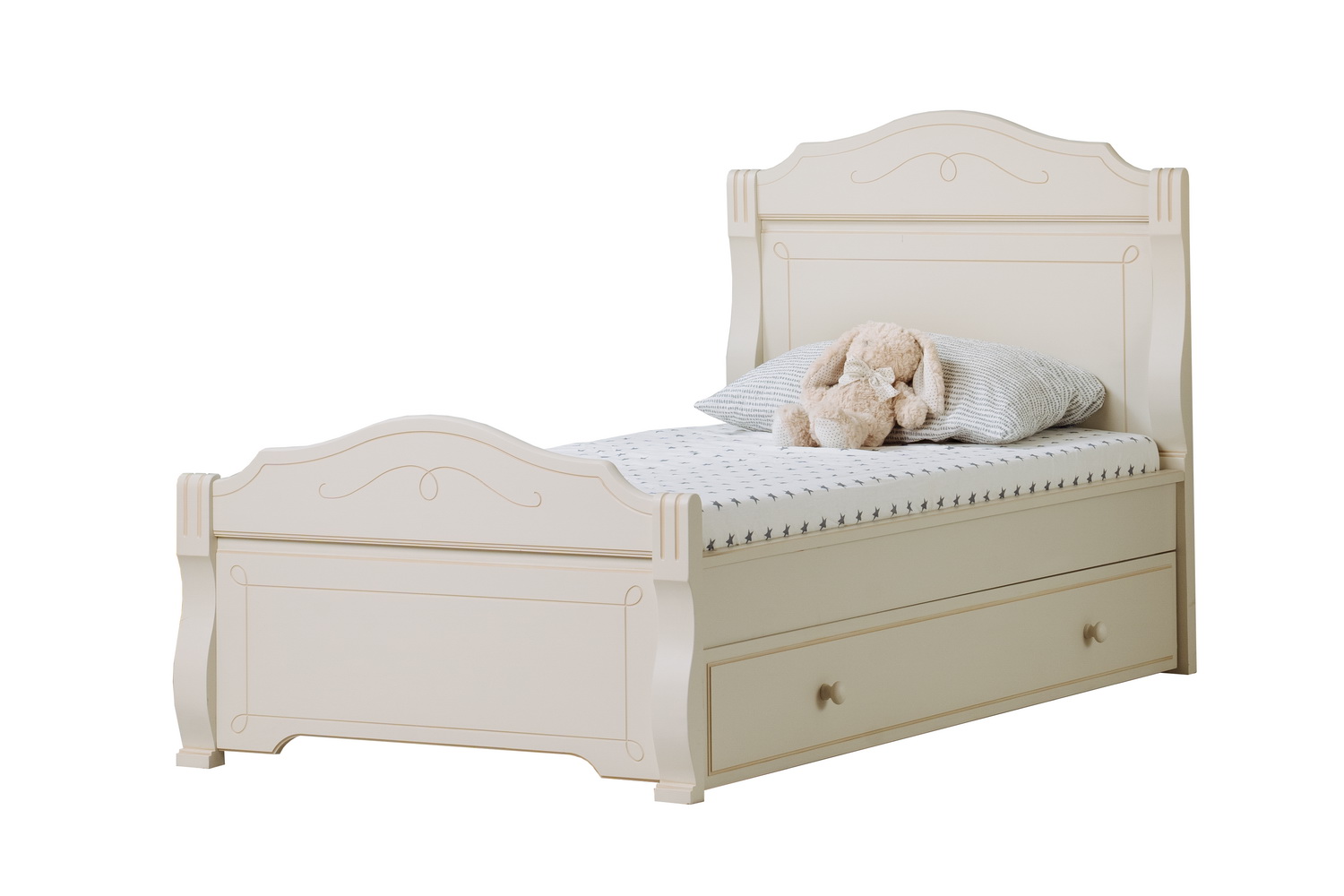 Кровать 1 ящик Бетти №39 1600х2000