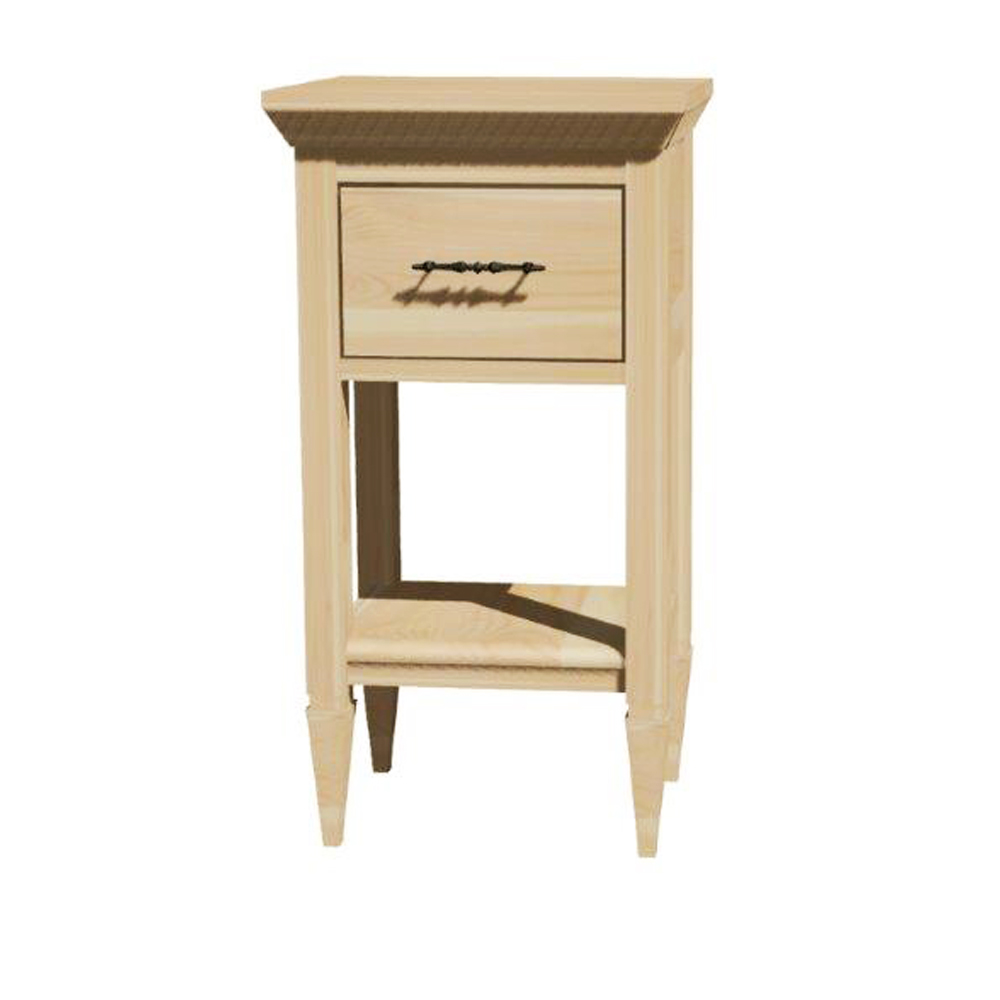 Тумба с ящиком сосна Дания №6