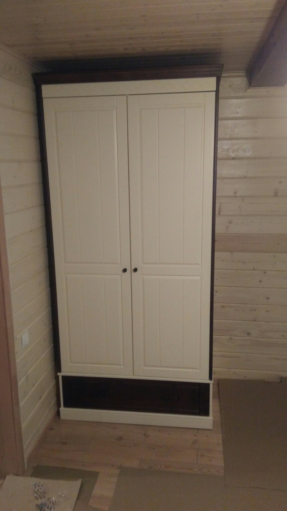 Шкаф Дания 2ств №3 (с 3-я ящиками внутри шкафа)