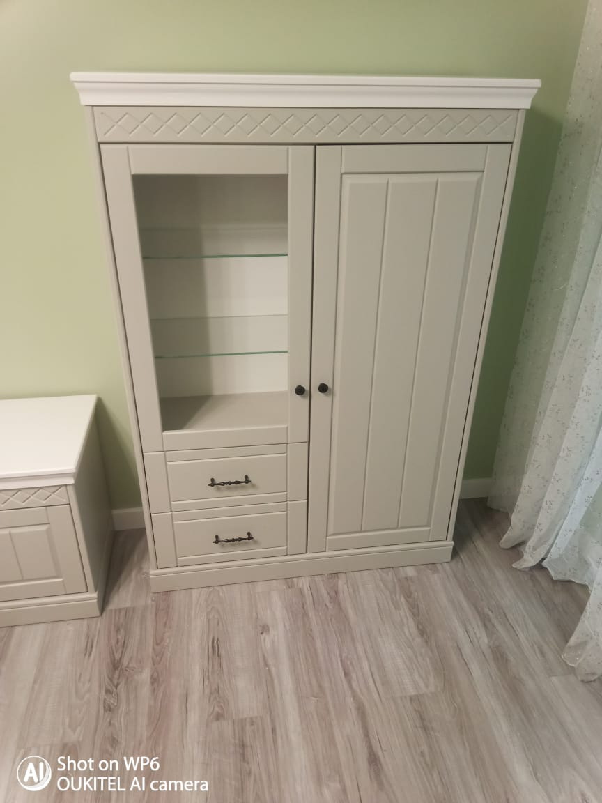 Сервант массив сосны Дания 2-ств №3