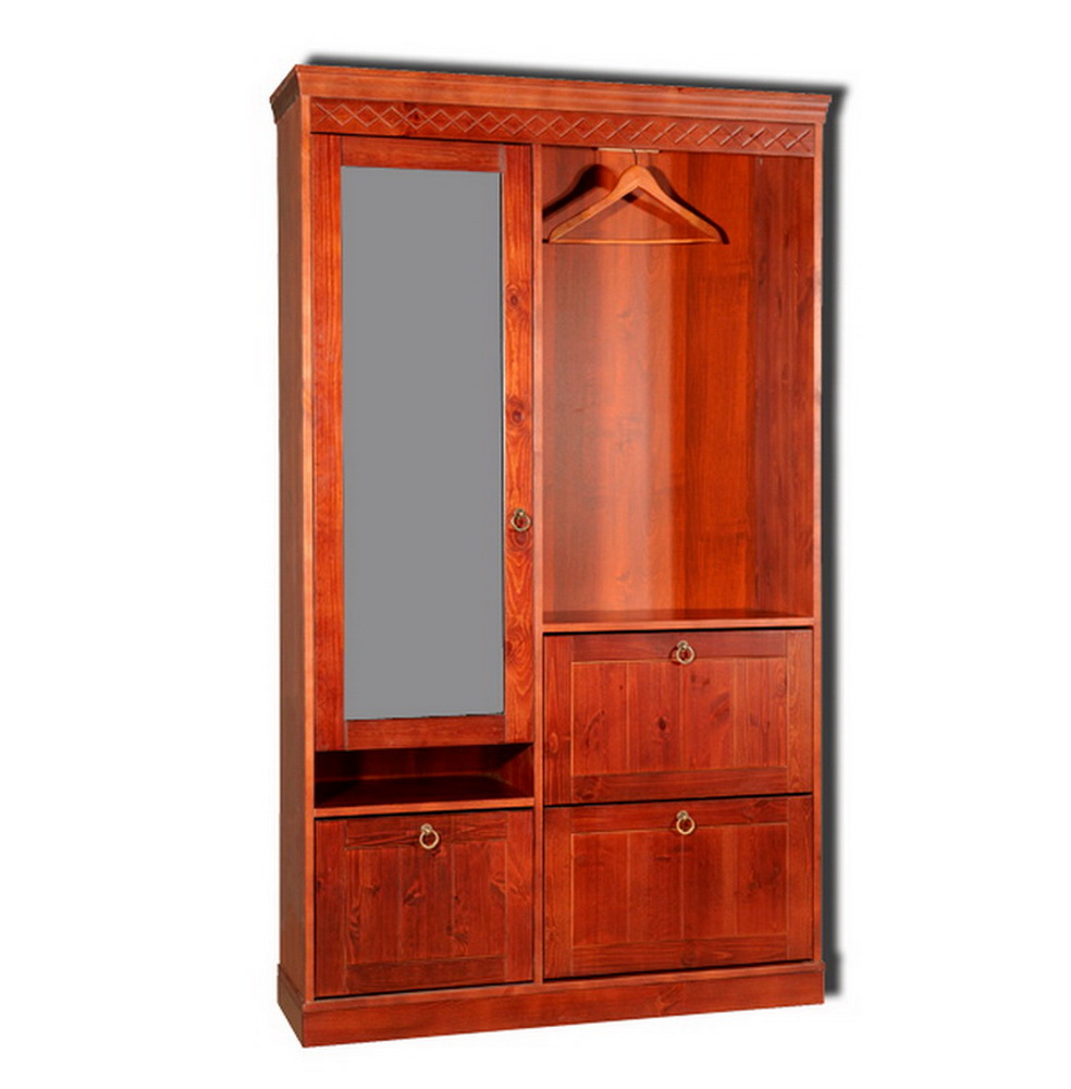 Шкаф Дания комбинированный для прихожей