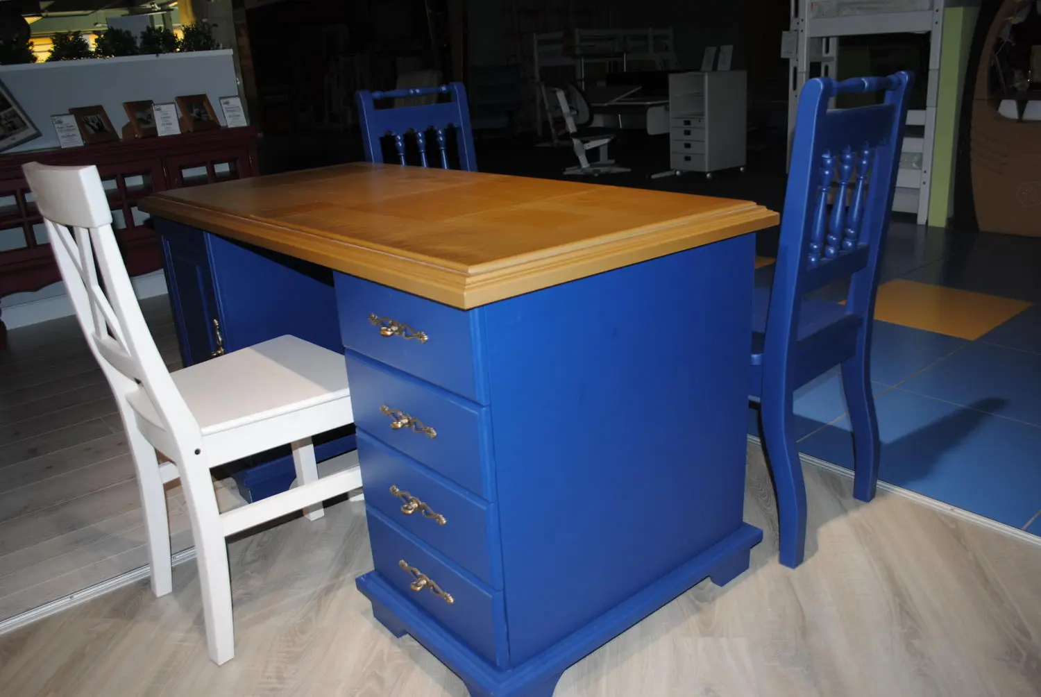 Стол Брусно кабинетный 2-тумбовый  6.3.02