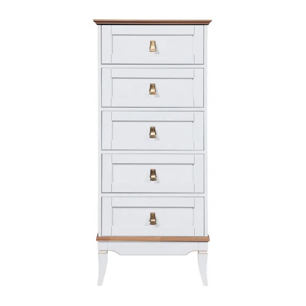 Комод Талья  ГМ  6563-11, белый/натуральный дуб