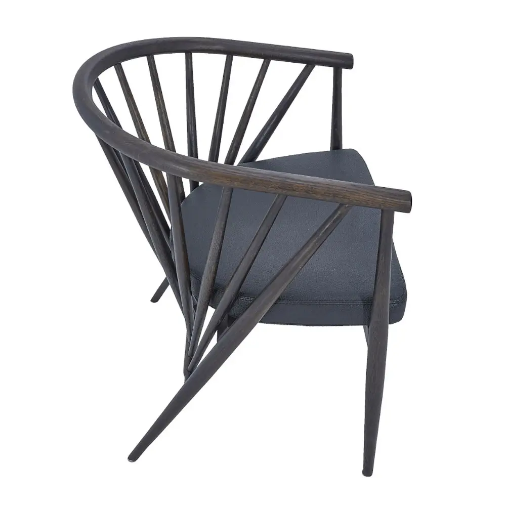 Стул из дуба Дженни комфорт мягкий кожа