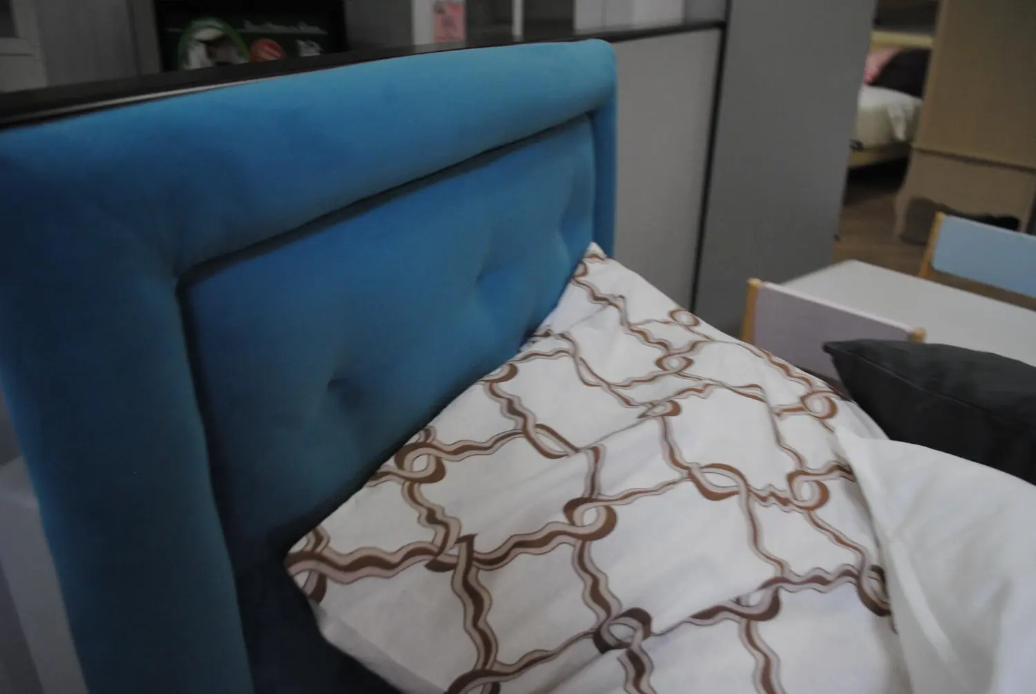 Кровать Классик-2/1 с мягким изголовьем 800х2000