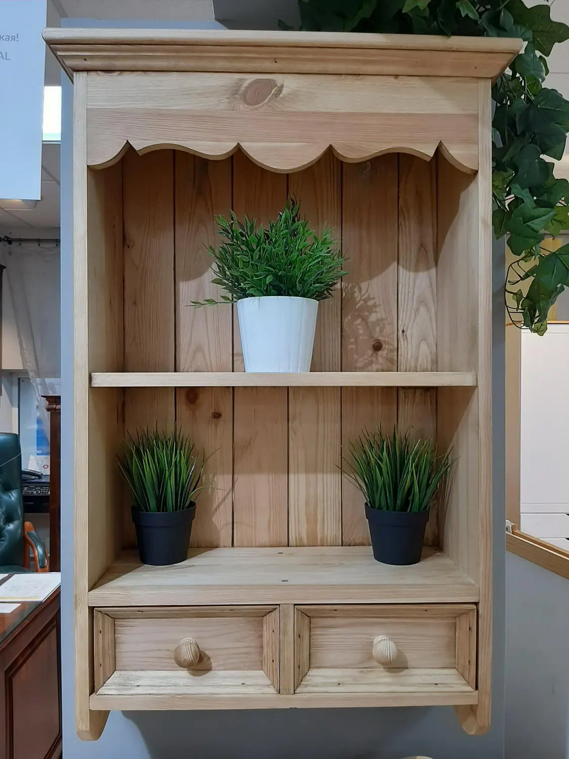 Шкаф навесной ETA 2 TIR 2 ящика