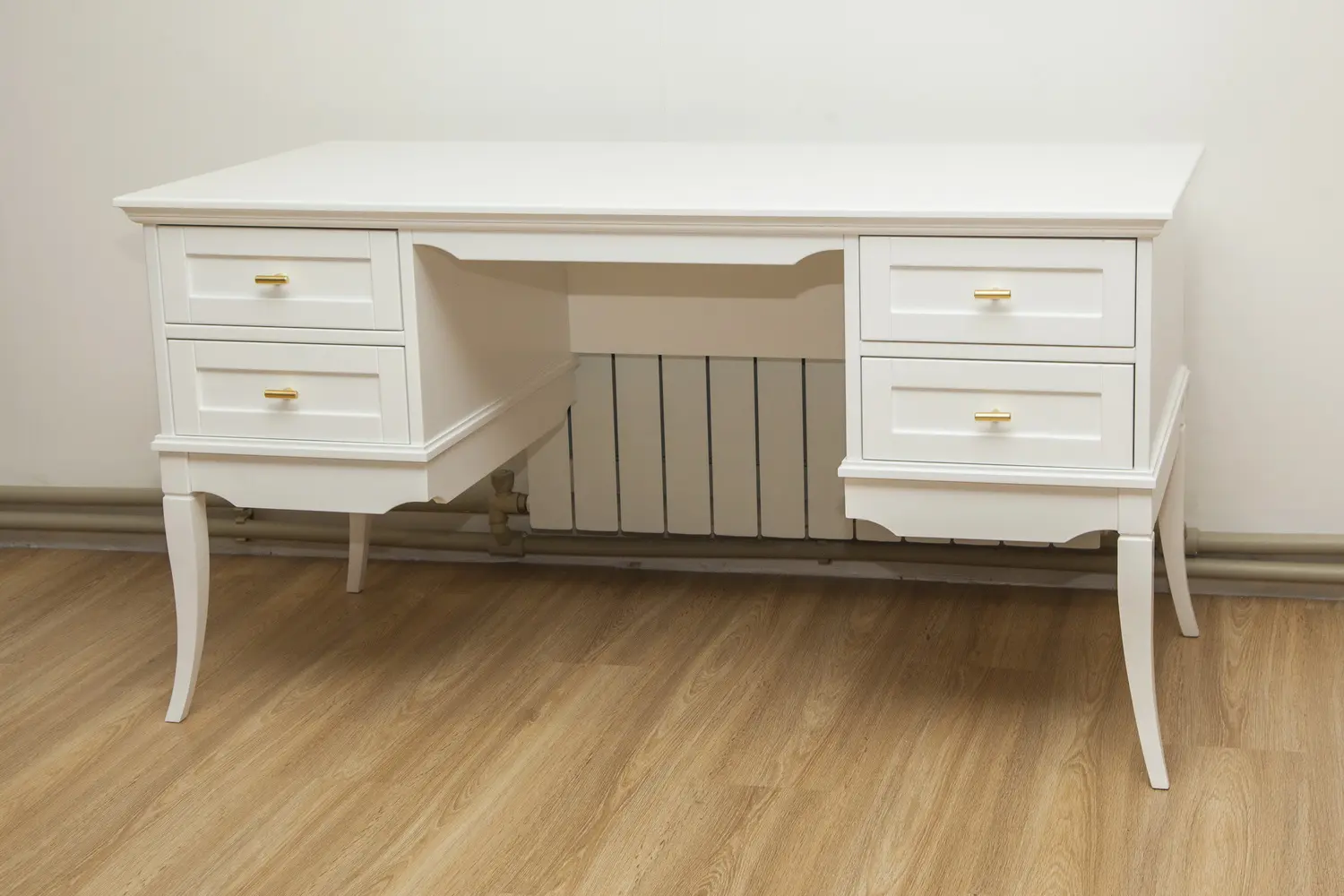   Стол мдф Римини письменный 2-тумбовый  