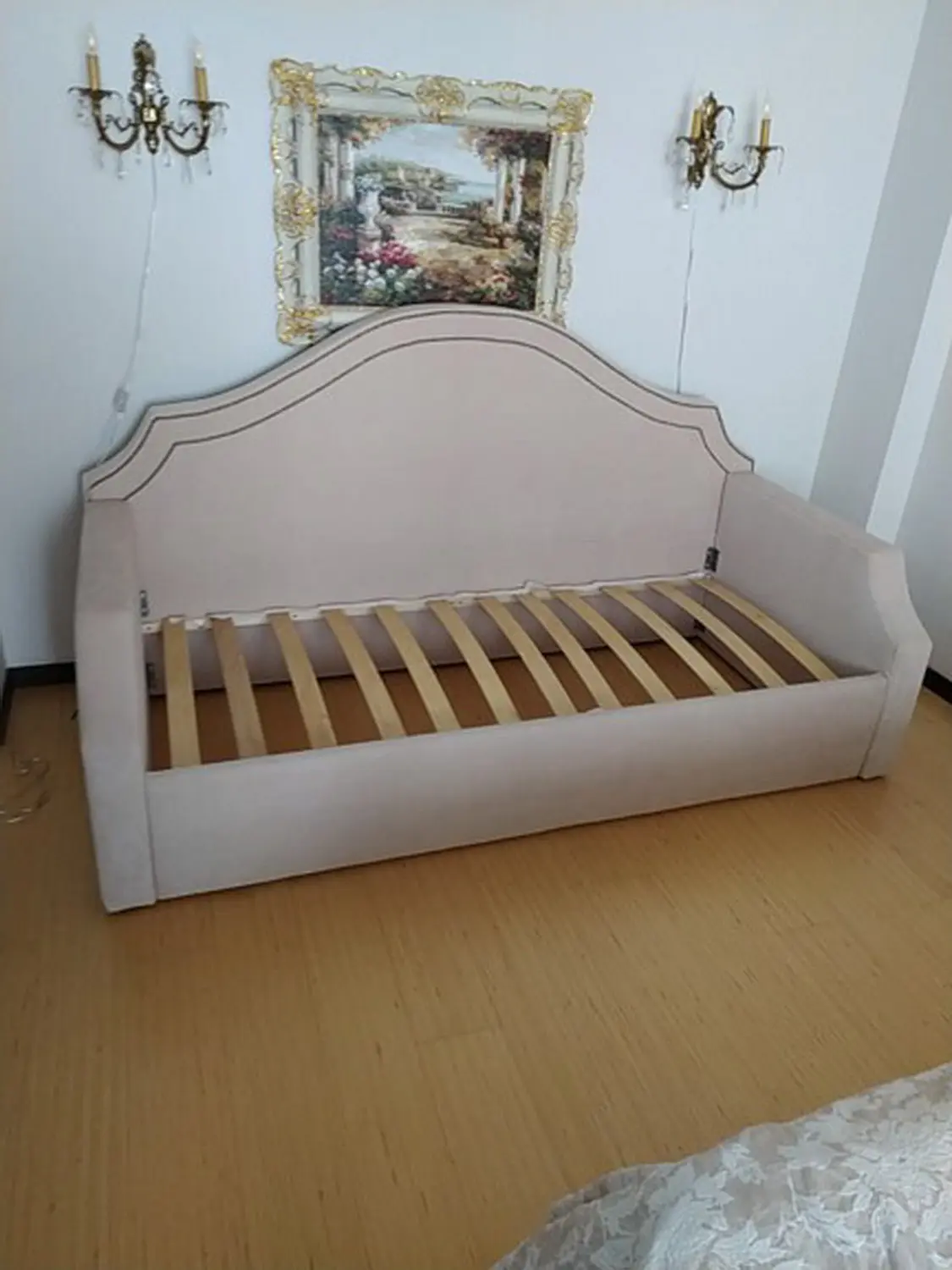 Софа кровать из массива сосны Сандрин 1200х2000