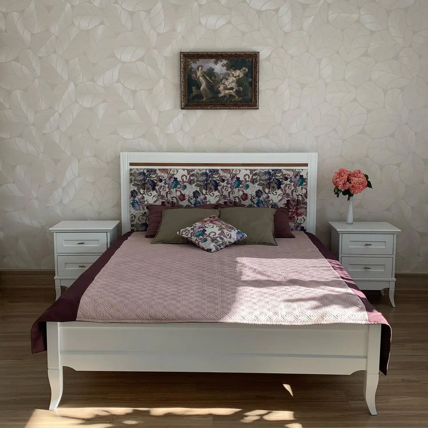 Кровать  "Римини"1600х2000  с мягким изголовьем