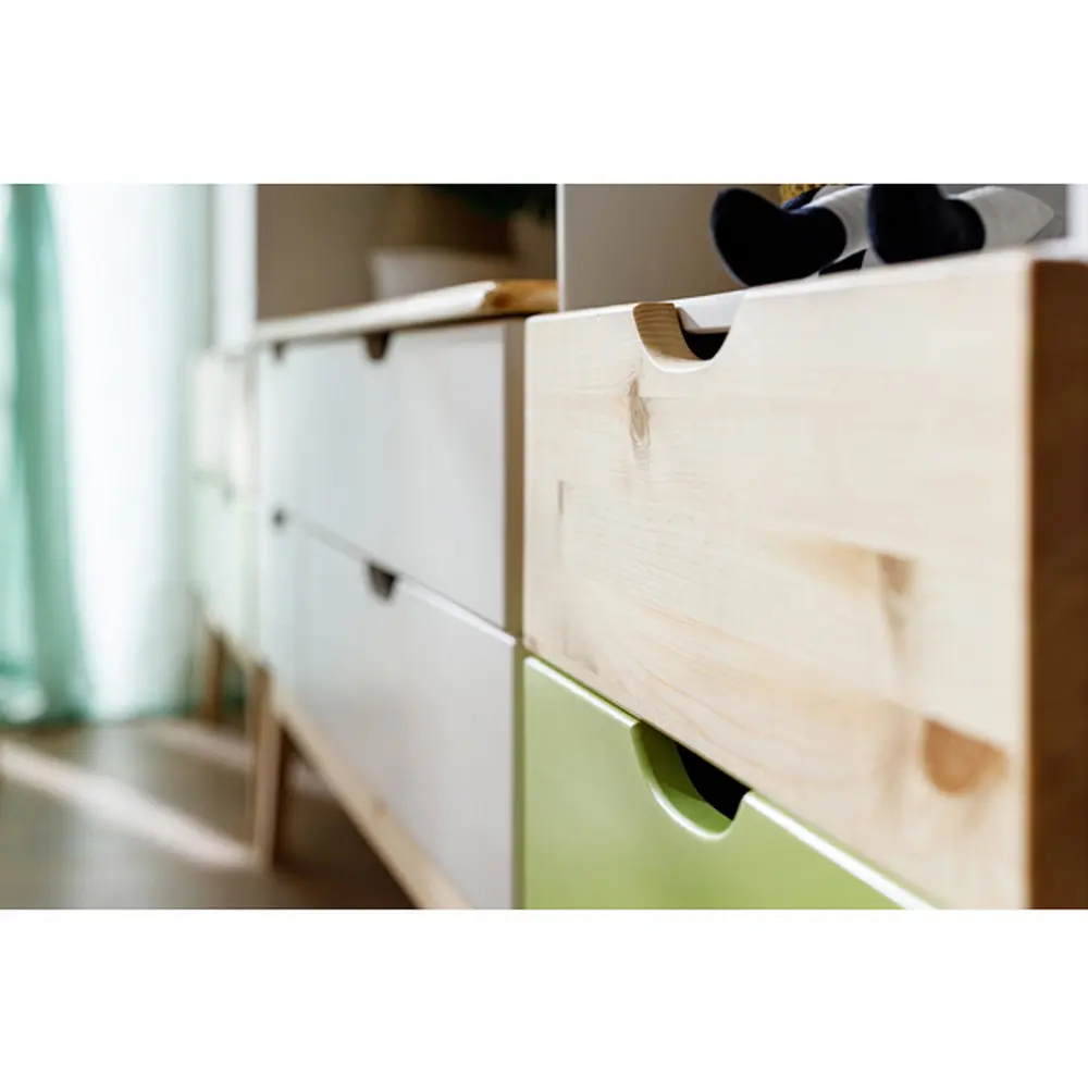 Стеллаж с ящиками и полками ТК №4