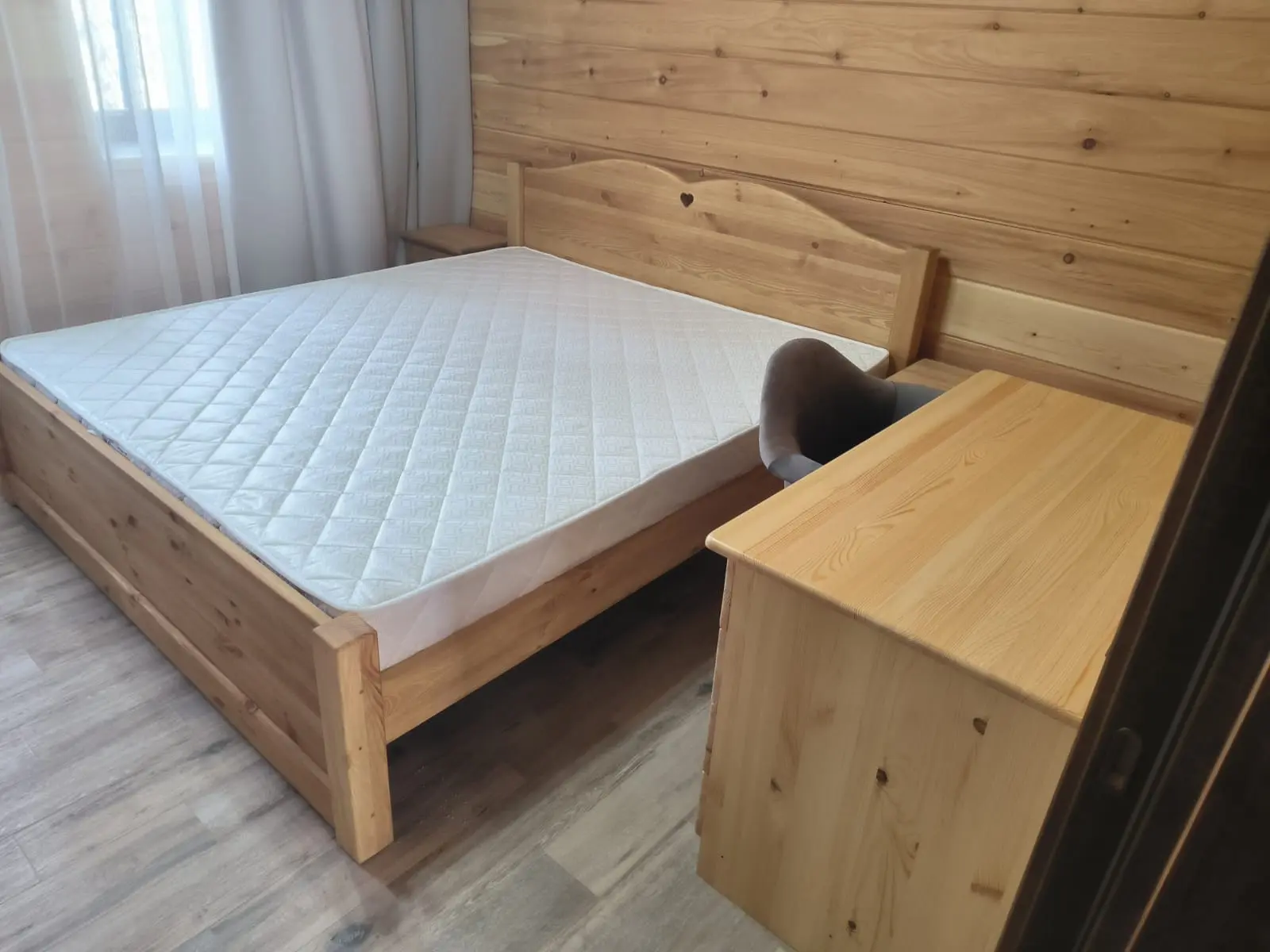 Кровать LCOEUR 1600 PB спальное место 1600х2000 с низким изножьем