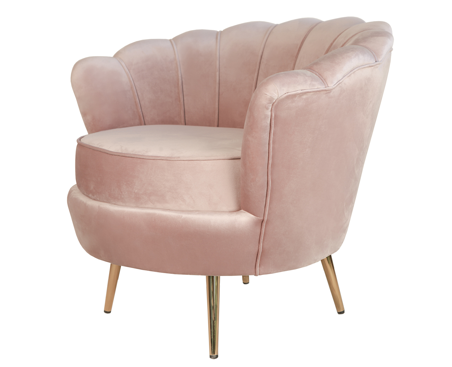 Кресло ракушка Pearl Pink