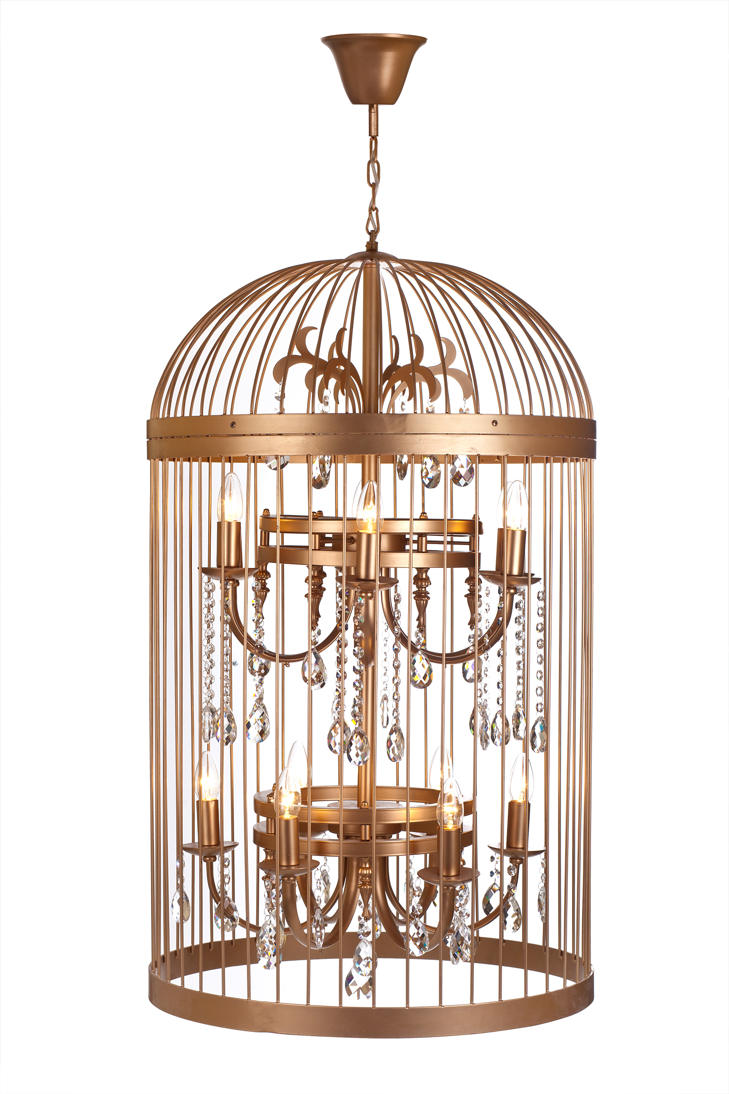 Люстра Birdcage D60 Gold