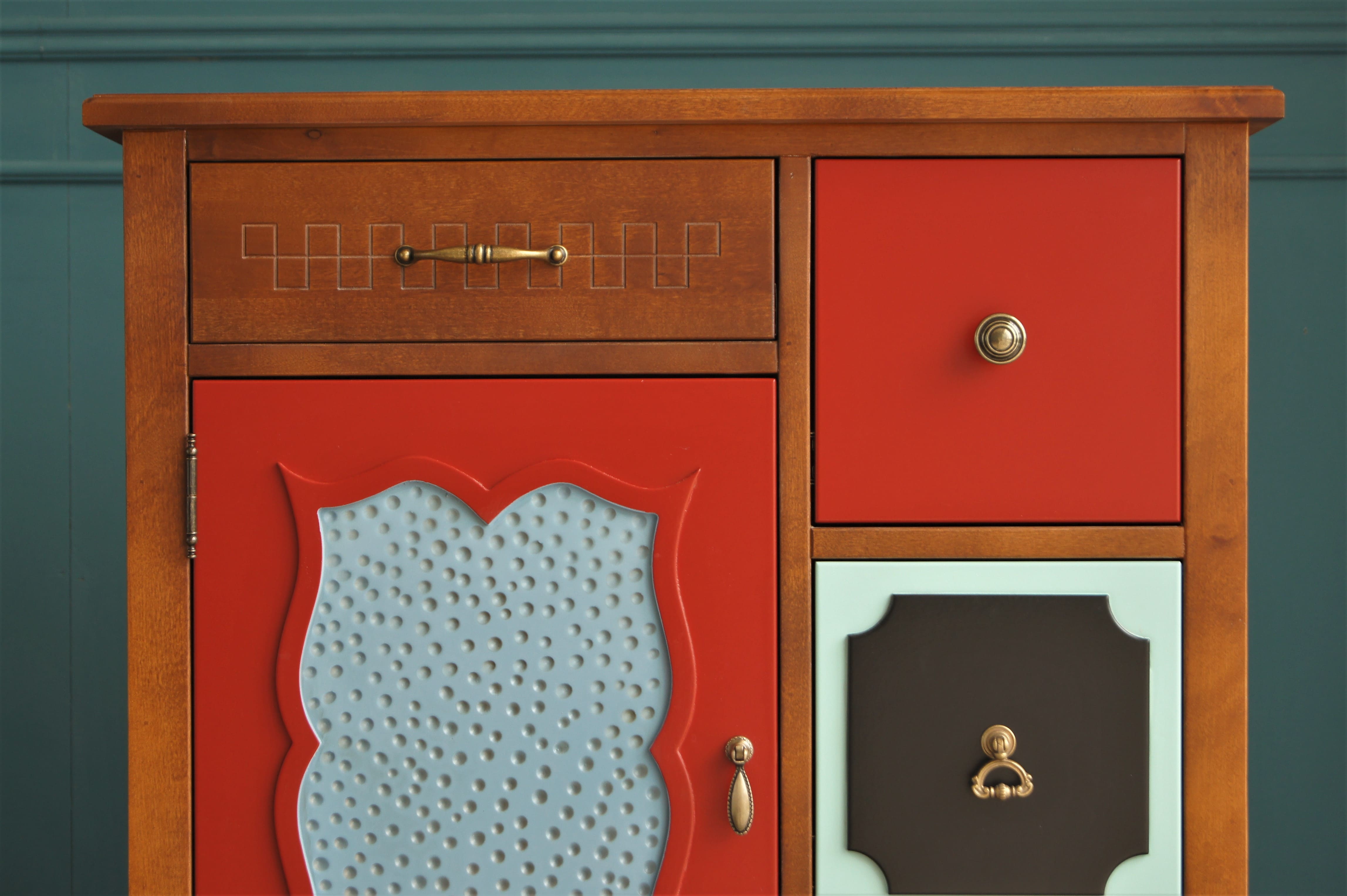 Комод универсальный с ящиками «Gouache Birch» арт M10595ETG/1