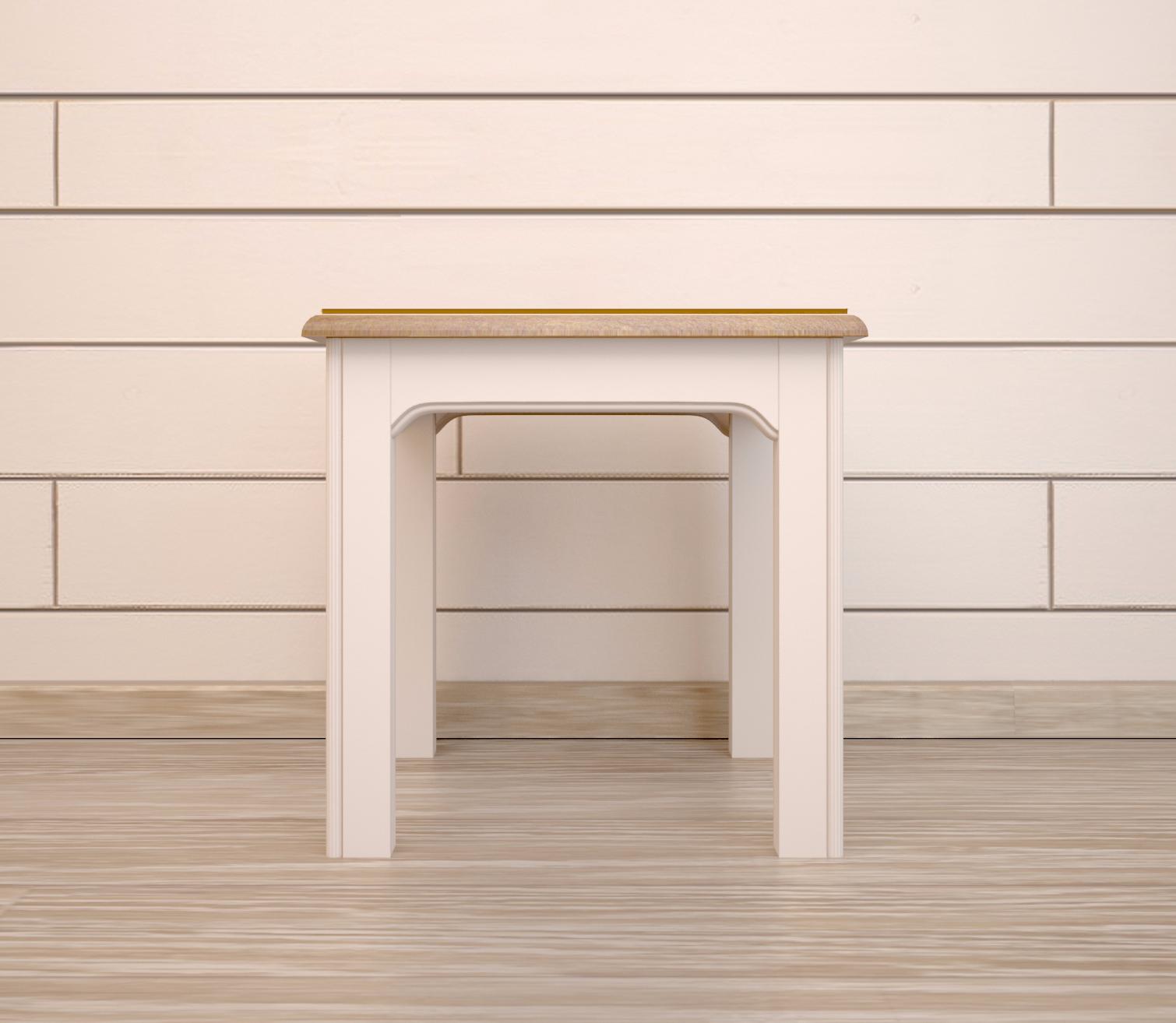 Бежевая прикроватная консоль Olivia средняя