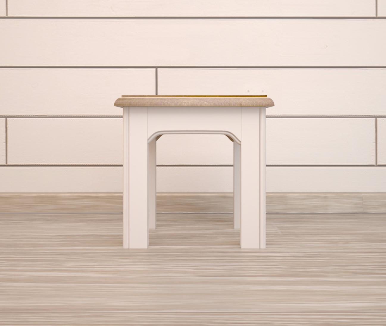 Бежевая прикроватная консоль из дерева Olivia малая