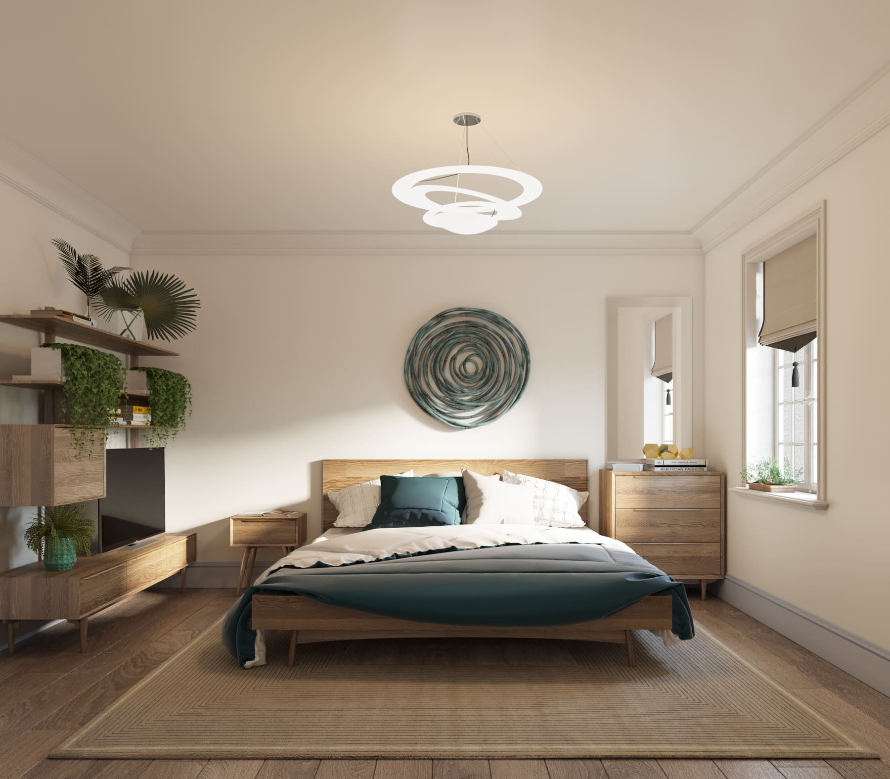 Комод с ящиками в Скандинавском стиле "Bruni" на три ящика