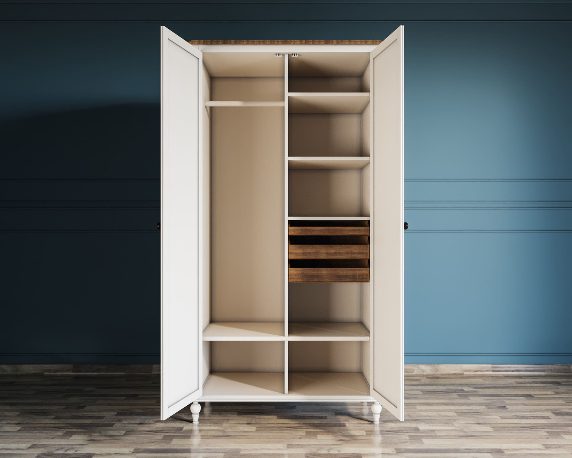 Шкаф двухстворчатый для одежды "Odri"