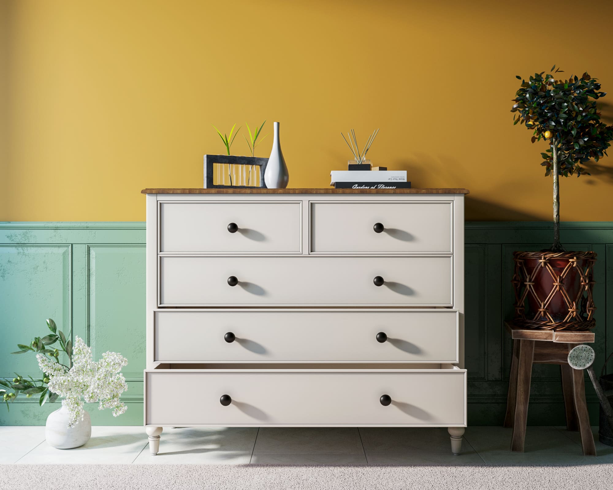 Комод 5 ящиков "Odri"