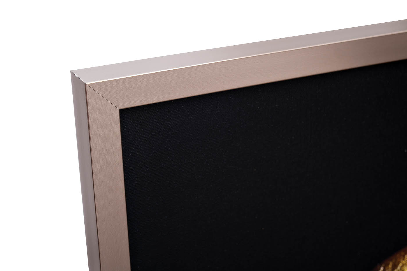 89VOR-DARKGIRL-1 Холст "Темная девушка"120х80см,багет латунь, поталь