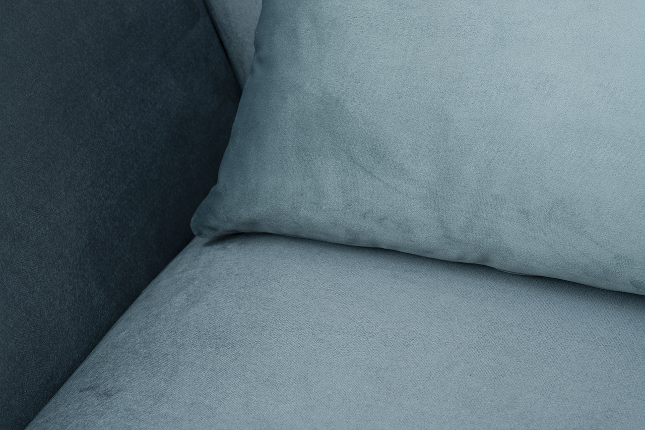 Кресло Annette велюр бирюзовый Colt1004 130*100*92см