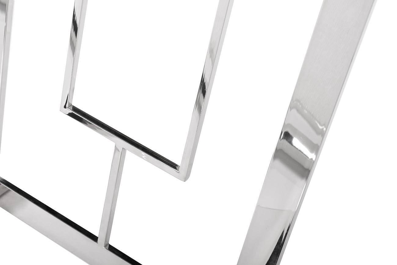 47ED-CST067 Консоль прозрачное стекло/ хром 
