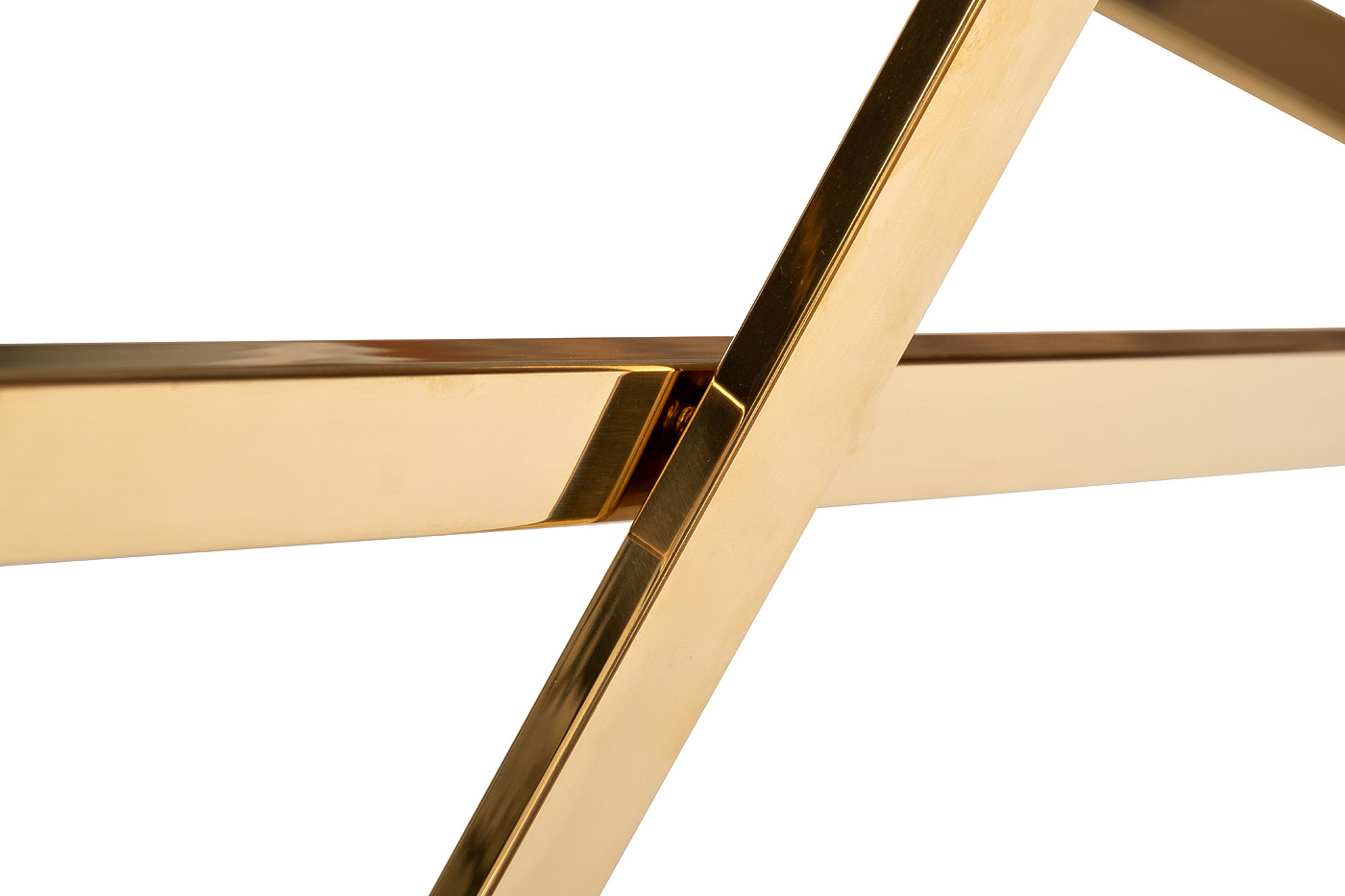 KFG134 Стол сервировочный матовый, н/ж сталь золото