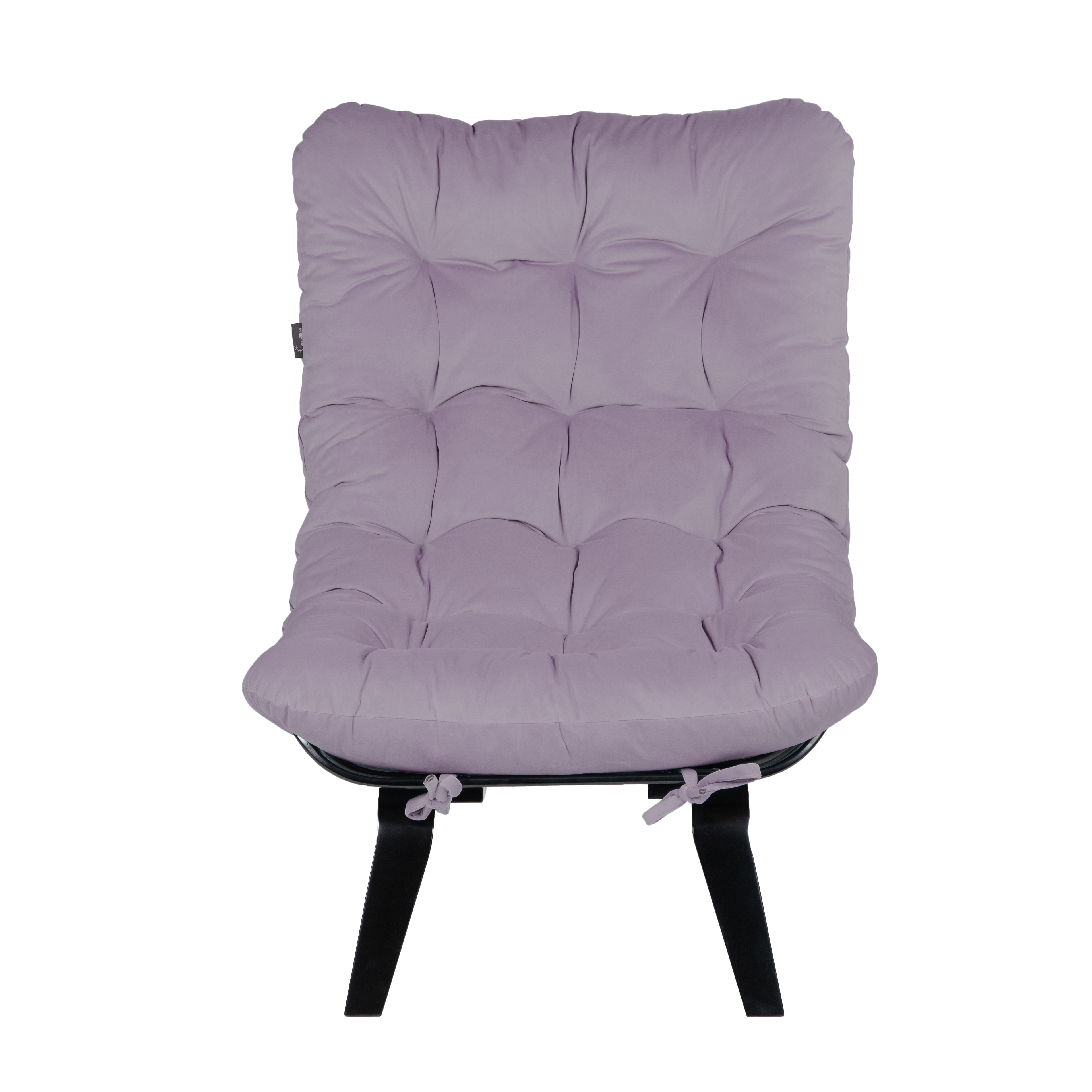 кресло Ессей 2  фреш 16 лавандовый каркас  Венге структура