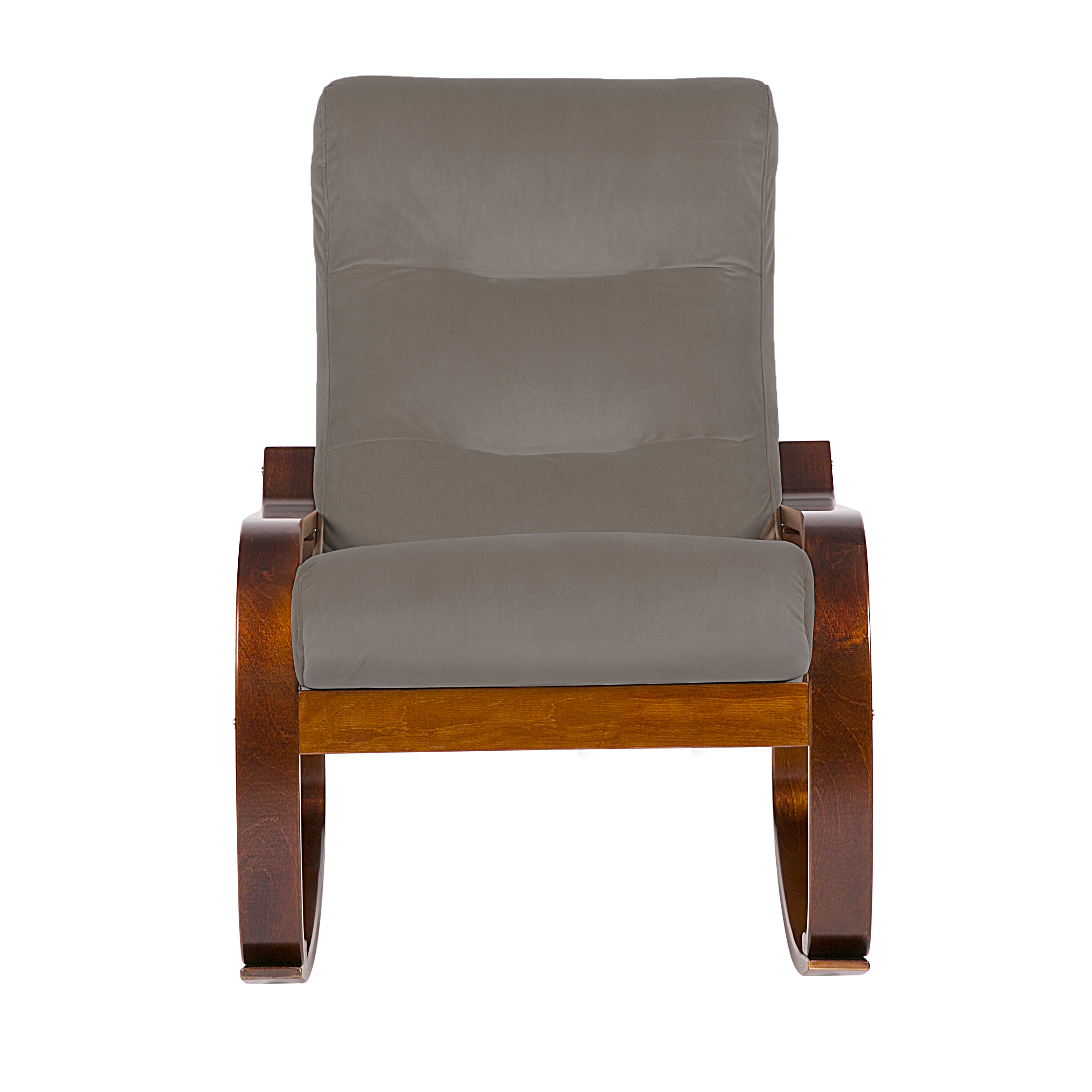 кресло-качалка Гарда  фреш 04 бежевый каркас  Вишня