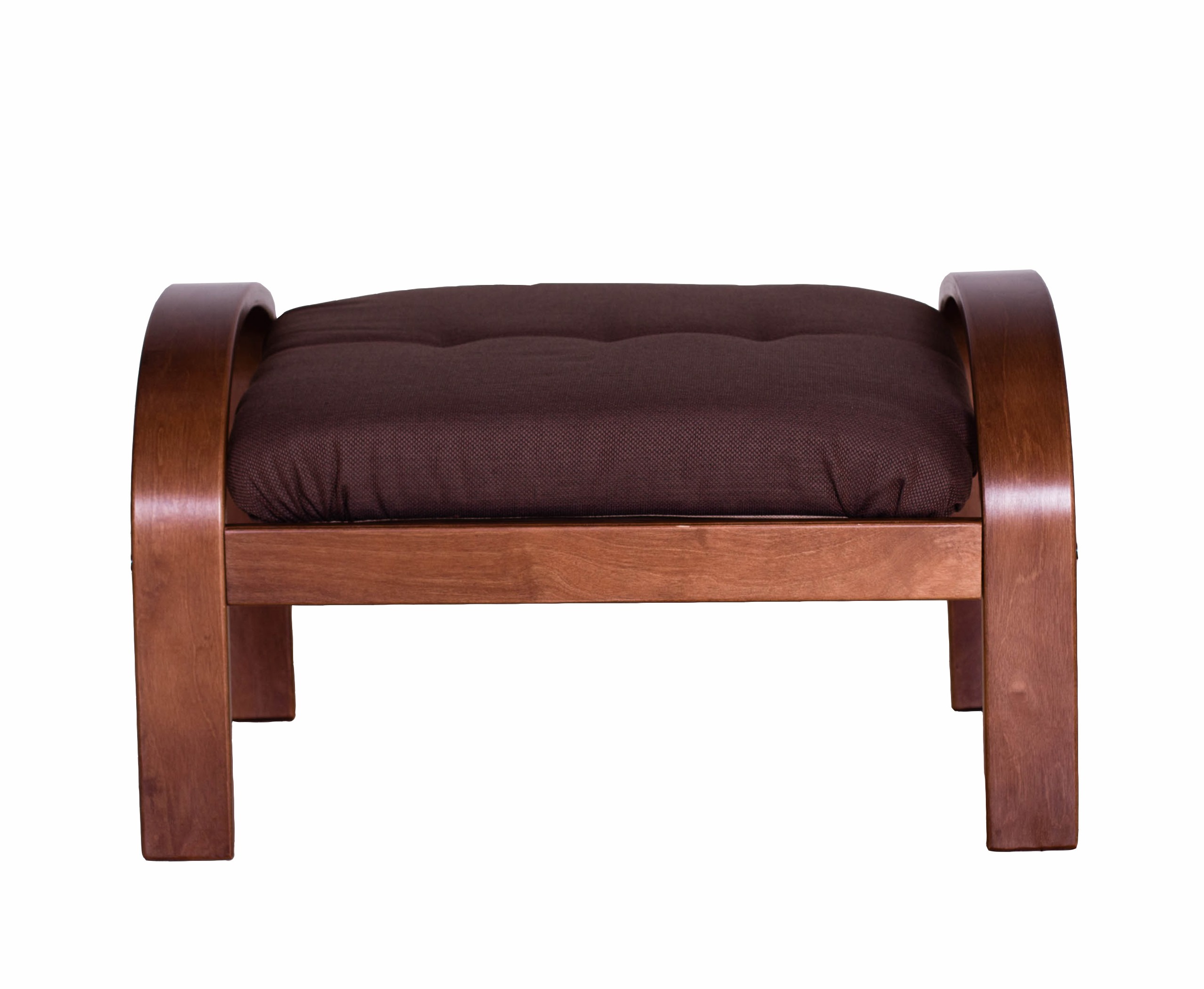 пуф Сайма Экокожа шоколад каркас Вишня