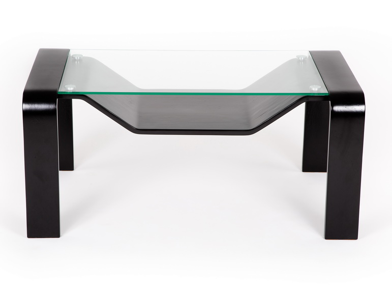 журнальный стол Гурон 1   каркас  Венге структура