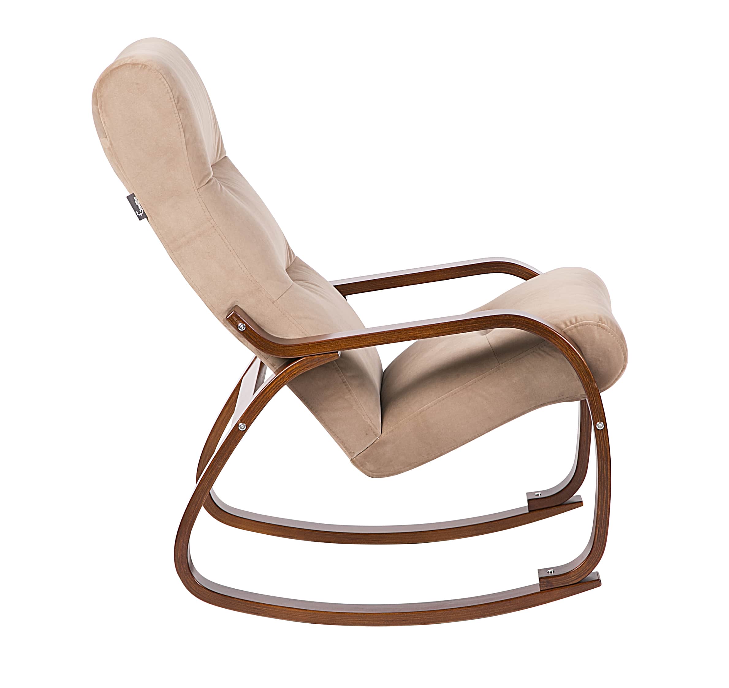 кресло-качалка Гарда Перламутр каркас Вишня