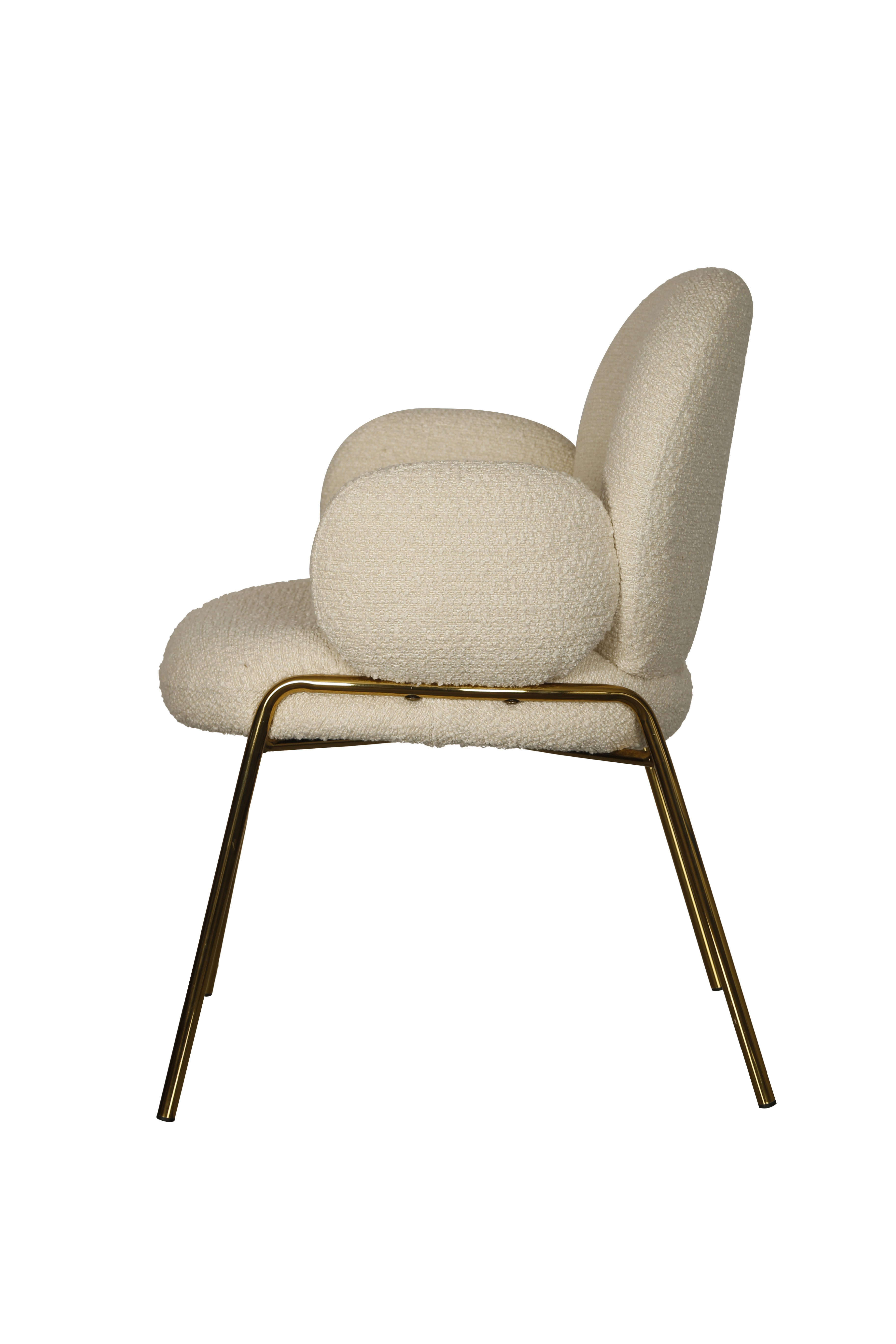 Стул обеденный Клауд TW-1137-А, молочный