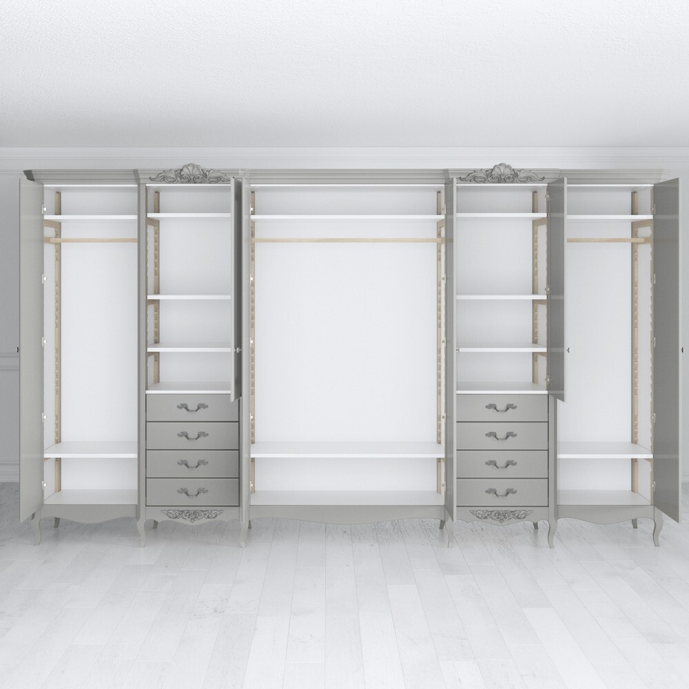 Шкаф 6 дверей