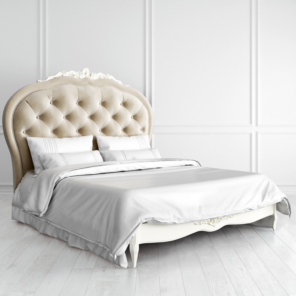 Кровать с мягким изголовьем 160*200 