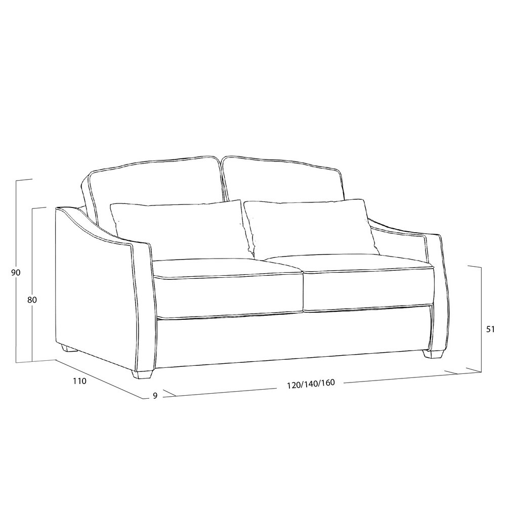 Диван Infante DIf-I-160-K03-KaB03-0402