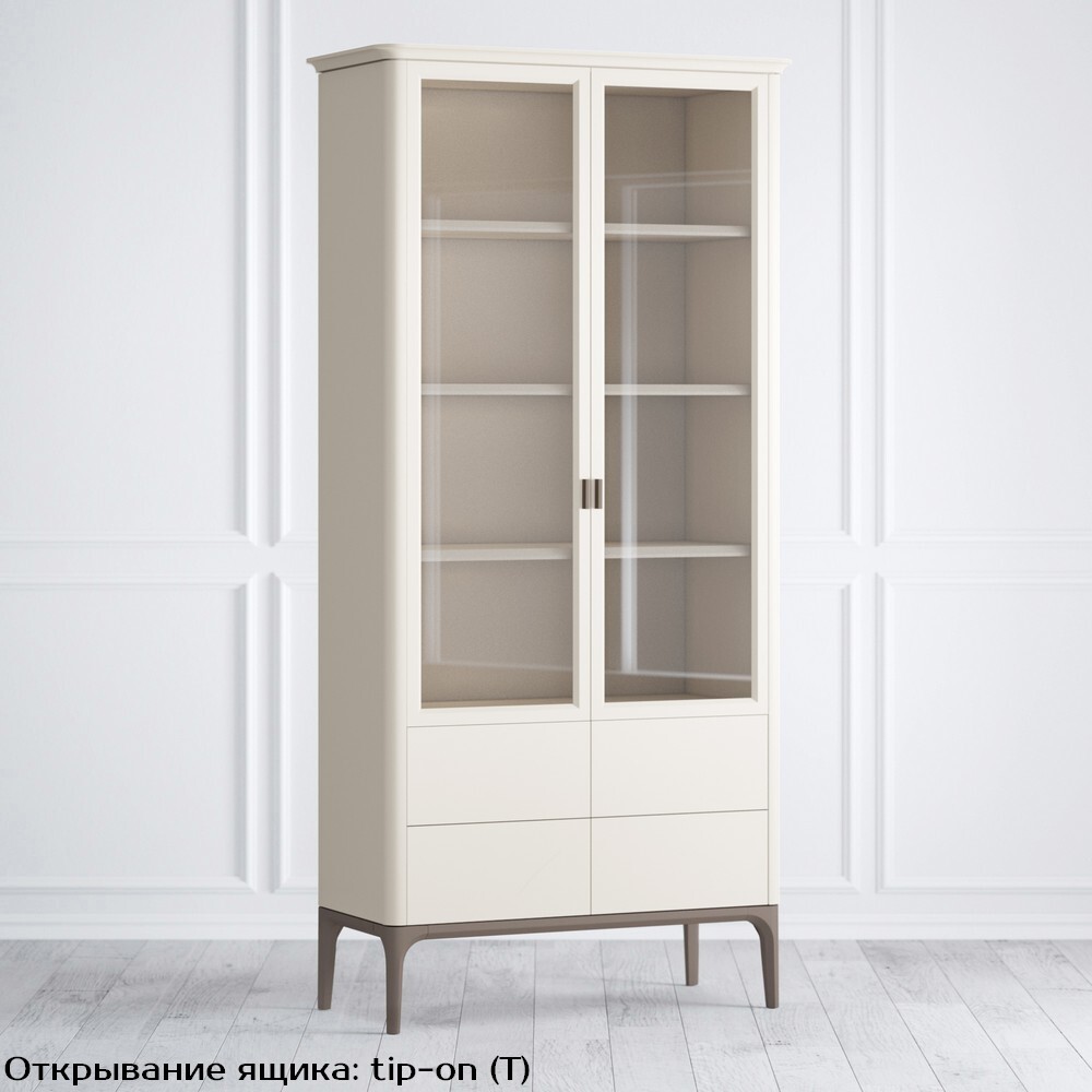 Шкаф книжный 4 ящика 