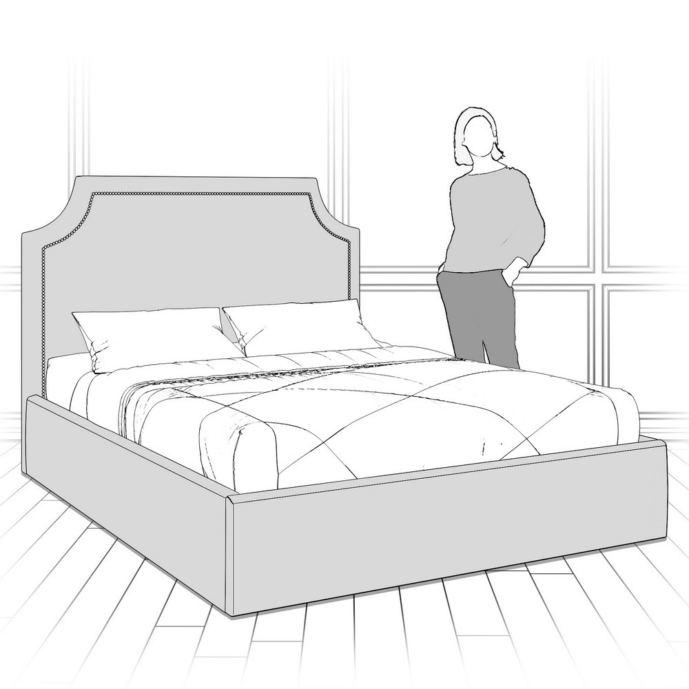 Кровать с подъемным механизмом K09-1600-N-0590