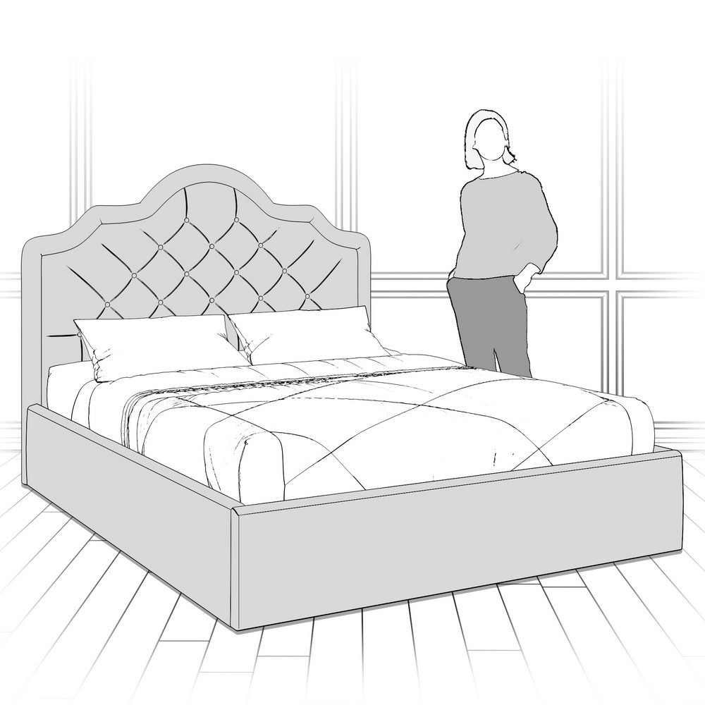 Кровать с подъемным механизмом K05Y-1800-B14