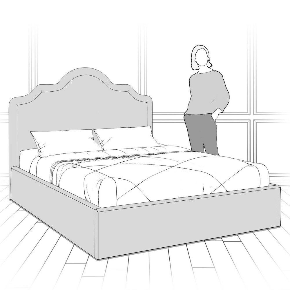 Кровать с подъемным механизмом K05-1200-B15