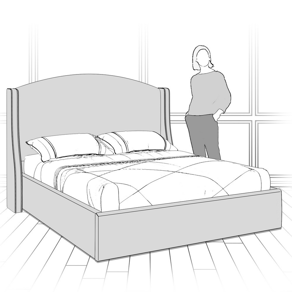 Кровать с подъемным механизмом K10-1600-N-0362