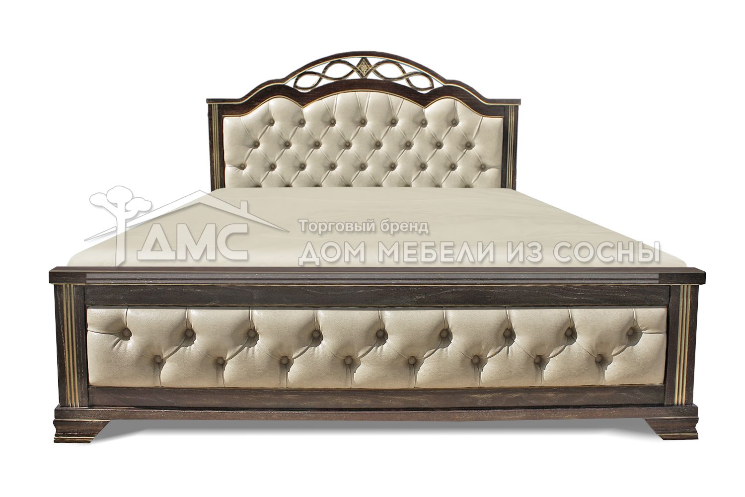 Кровать Камила с мягкой спинкой 1600х2000