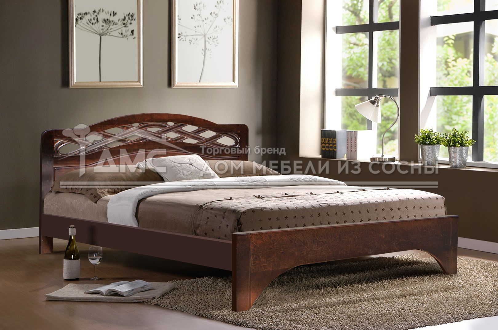 Кровать Вирсавия 900х2000