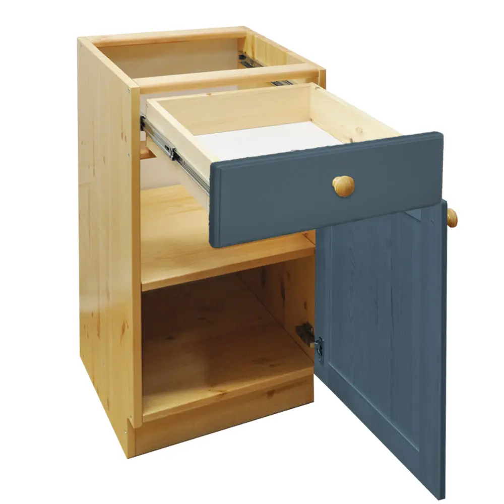 Тумба массив сосны Весури с 1 ящ. арт. 341 морин