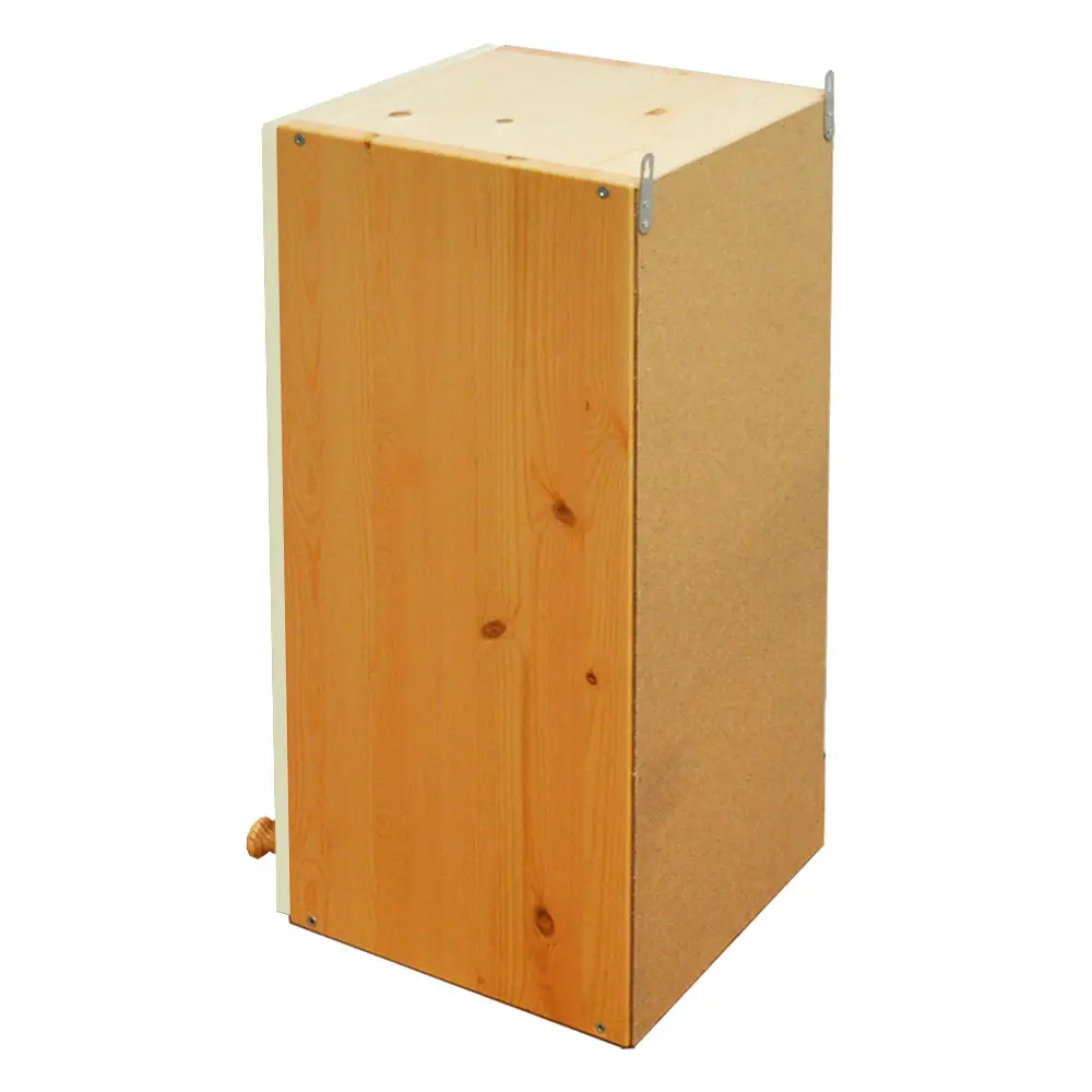 Шкаф настенный 2 полки Весури арт. 230 слоновая кость.